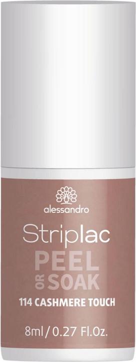 Produktbild Alessandro Striplac Peel or Soak (114 Cashmere Touch, UV-Gel Lack)