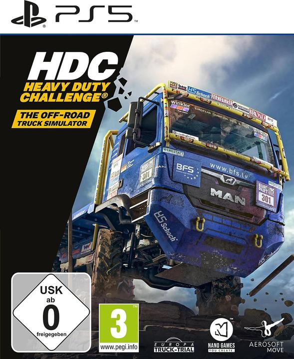 Actual product image Aerosoft Off-Road Truck Simulator PS-5 Heavy Duty Challenge (PS5, DE)