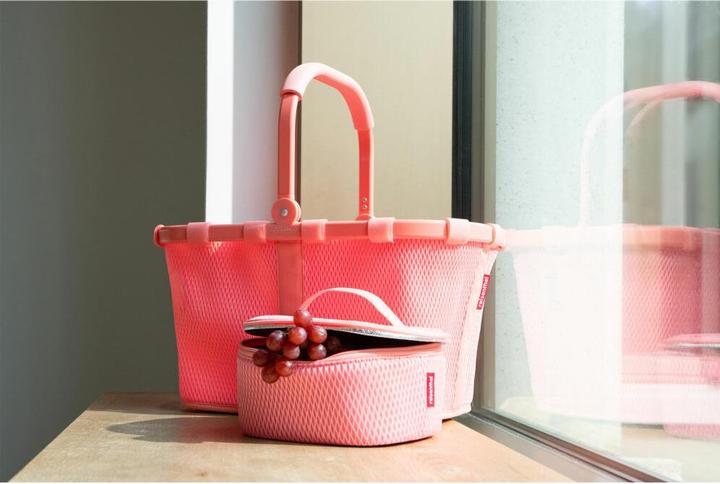 Actual product image reisenthel Einkaufskorb Carrybag Frame Mesh Coral