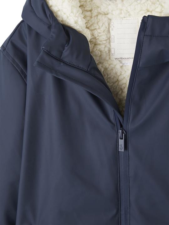 Produktbild Vertbaudet Jungen Regenjacke mit Kapuze & Teddyfleece-Futter (140)