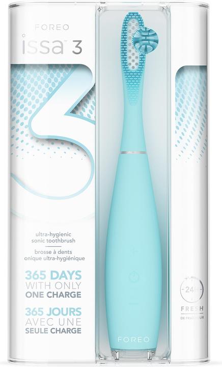 Actual product image Foreo Issa 3 Mint Sonic Toothbrush (Sonic toothbrush)