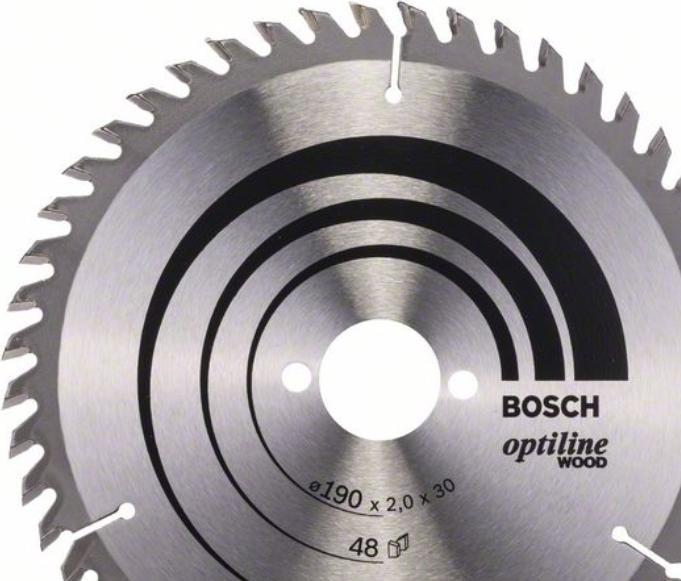 Actual product image Bosch Professional Zubehör PRO Wood circular saw blade, 190 x 2 x 30 mm