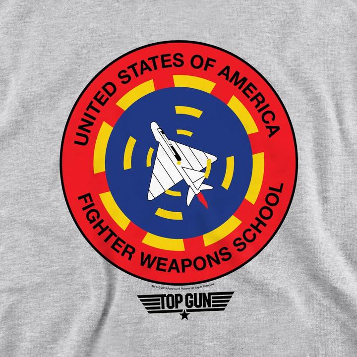 Actual product image Top Gun Unisex Adult Fighter Weapons School Sweatshirt (M)