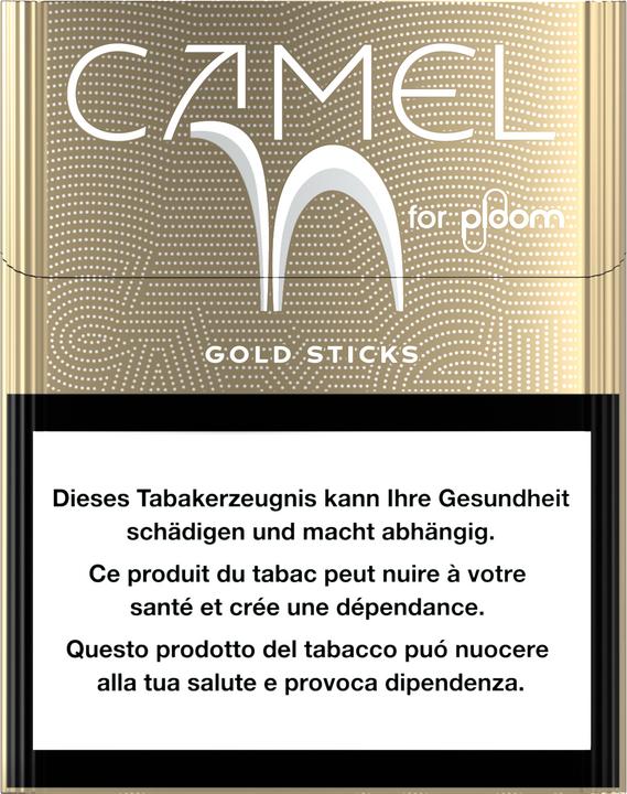 Actual product image Ploom Camel Gold Sticks