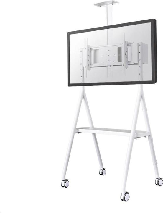 Actual product image Neomounts NS-M1500WHITE is a mobile floor stand for flat screen TVs up to (65", 50 kg)