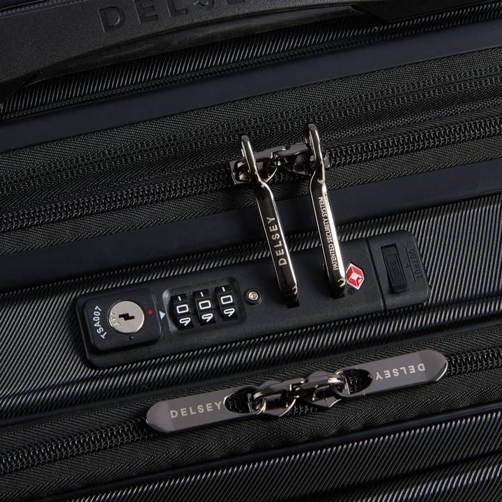 Immagine prodotto Delsey Shadow 5.0 trolley da cabina a 4 ruote 55 cm scomparto per laptop con piega di espansione (41 l, Bagaglio a mano (fino a 50 litri))