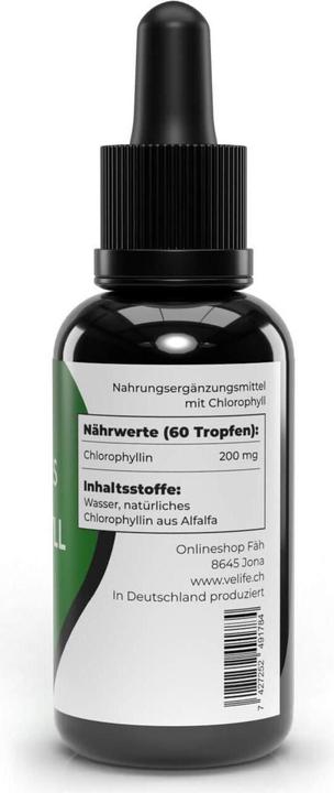 Immagine prodotto VeLife Chlorophyll Tropfen (1 Pezzo/i, Goccia, 128 g)