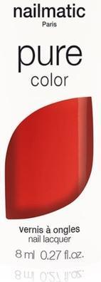 Actual product image Nailmatic Pure Colour (Coral Red)