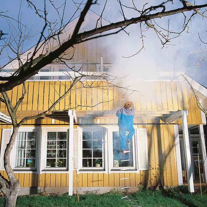Produktbild Mentrex Rettungsleiter mit Abstandshalter 12M (Rettungsleiter, 1200 cm)