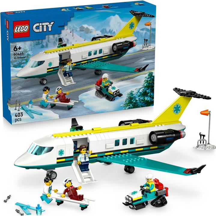 Actual product image LEGO Notfallrettungsflugzeug (60465, LEGO City)