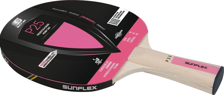 Actual product image Sunflex Raquette tennis de table pink