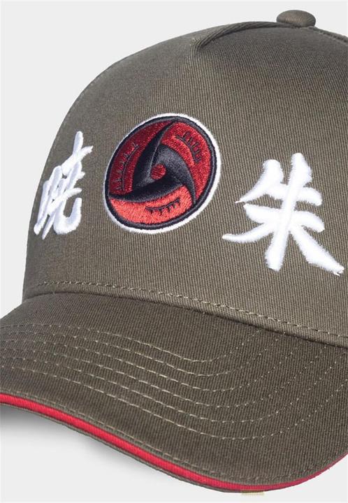 Actual product image Difuzed Naruto Shippuden Curved Bill Cap Akatsuki Clan (One size)