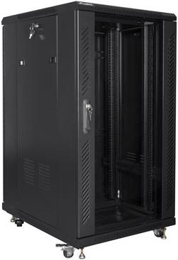 Image du produit Lanberg FF01-6822-12B Rack 22U Châssis autoportant (22 HE, Rack 19 pouces)
