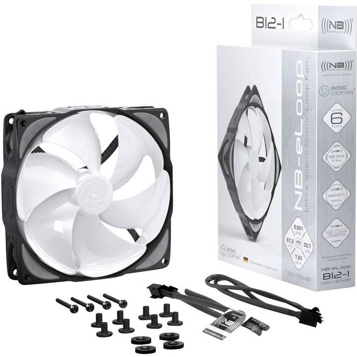 Actual product image Noiseblocker NB-eLoop B12-PS (120 mm, 1 x)