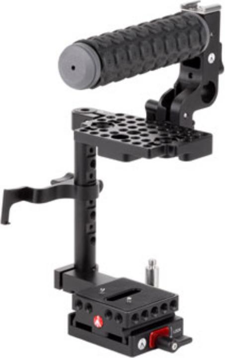 Image du produit Wooden Camera Cage de caméra unifiée BMPCC4K / BMPCC6K (Blackmagic Pocket Cinema Camera 4K / 6K) avec