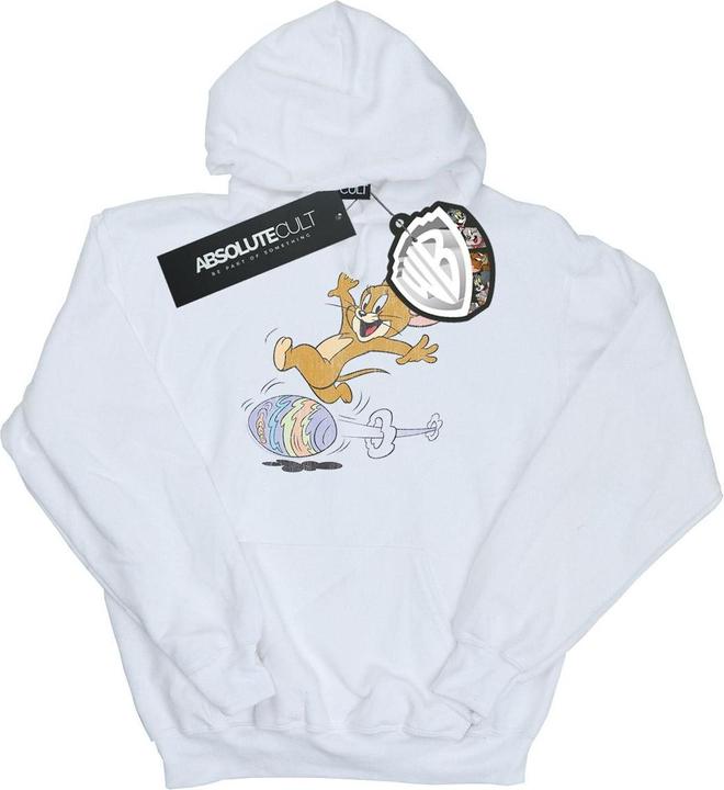 Immagine prodotto Tom & Jerry Egg Run Felpa con Cappuccio Uomo (XL)