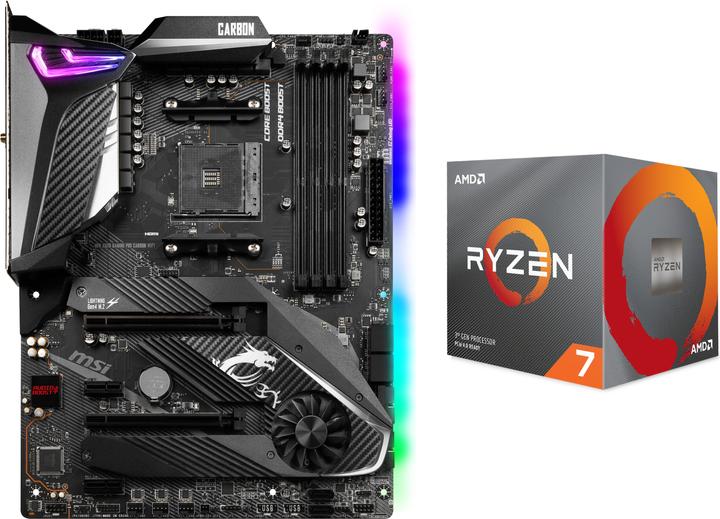 MSI X570 Gaming Pro Carbon Wifi + Ryzen 7 3700X