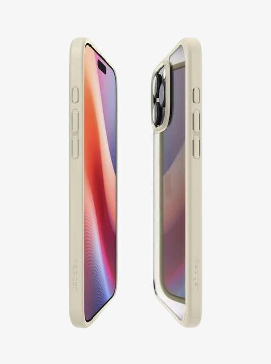 Actual product image Spigen Crystal Hybrid Case iPhone 16 Pro Max Mute Beige (Apple iPhone 16 Pro Max)