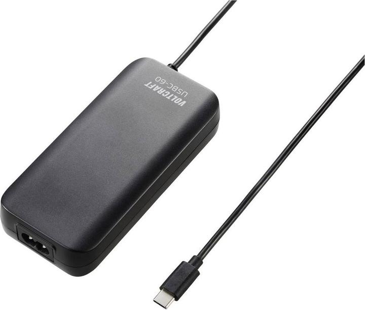 Voltcraft USBC-60 USB charger 60 W 5 V, 9 V, 12 V, 15 V, 20 V 3 A USB Power De (60 W)