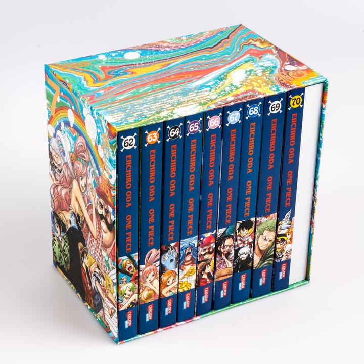 Image du produit One Piece Sammelschuber 7: Fishman Island (inklusive Band 62-70) (Allemand, Eiichiro Oda, 2025)