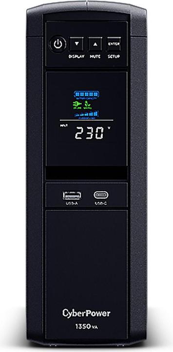 Produktbild Cyberpower PFC SineWave LCD GP 1350VA/810W (1350 VA, 780 W, Line-Interaktiv USV)