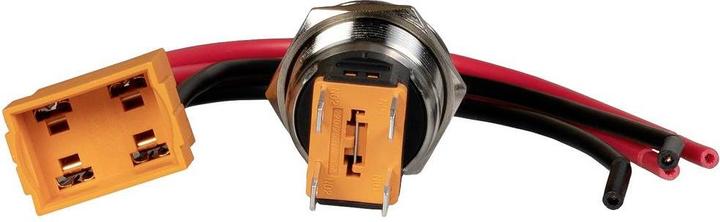 Produktbild Joy-it Button22C-01 Schalter 250 V rastend Grün (Ø x L) 24.80 mm x 34.50 mm IP