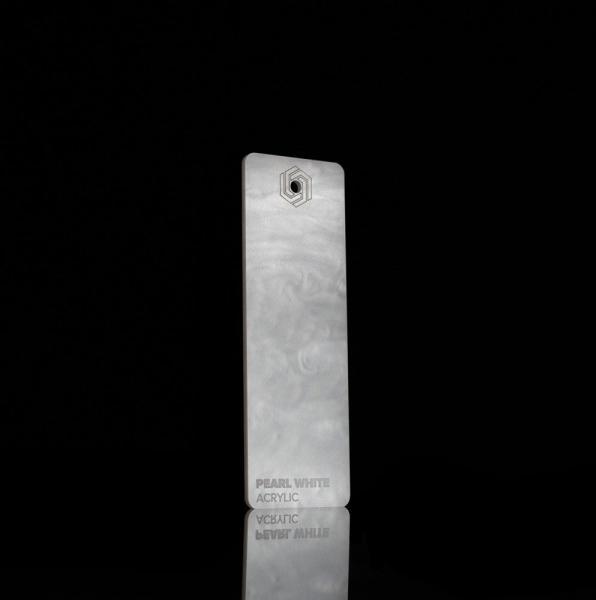 Image du produit flux Plaque acrylique - Beamo - Pearl White (30 cm, 21 cm)