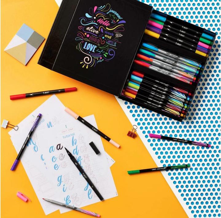 Actual product image Bic My Hand Lettering (Multicoloured, 32 x)