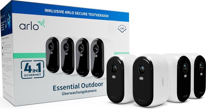 Image du produit Arlo Essential FHD Outdoor Camera (1920 x 1080 Pixels)