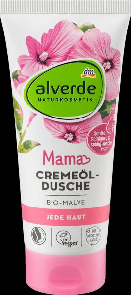 dm alverde Mama Cremeöldusche Bio-Malve