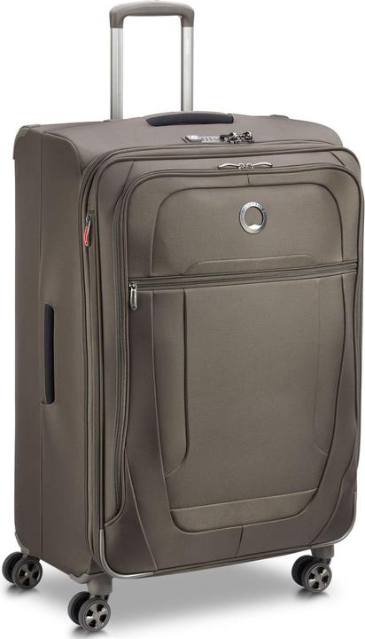 Actual product image Delsey Helium DLX Expandable -matkalaukku, mocha (107 l, XL (from 140l))