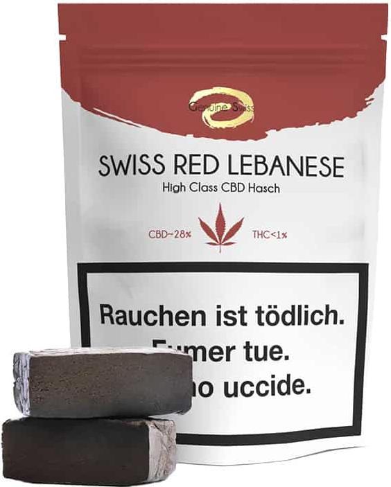Genuine Swiss .lebanese rouge (6 g, Intérieur)