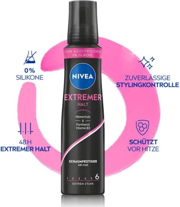 Produktbild NIVEA Extremer Halt (150 ml, Schaumfestiger)