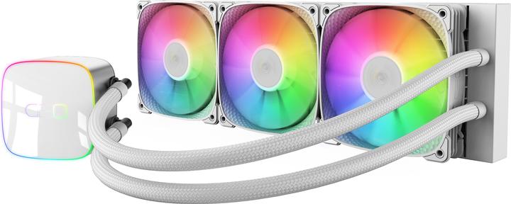 Actual product image Geometric Future Eskimo Junior Neon 360 AIO water cooling, ARGB - white, 360mm