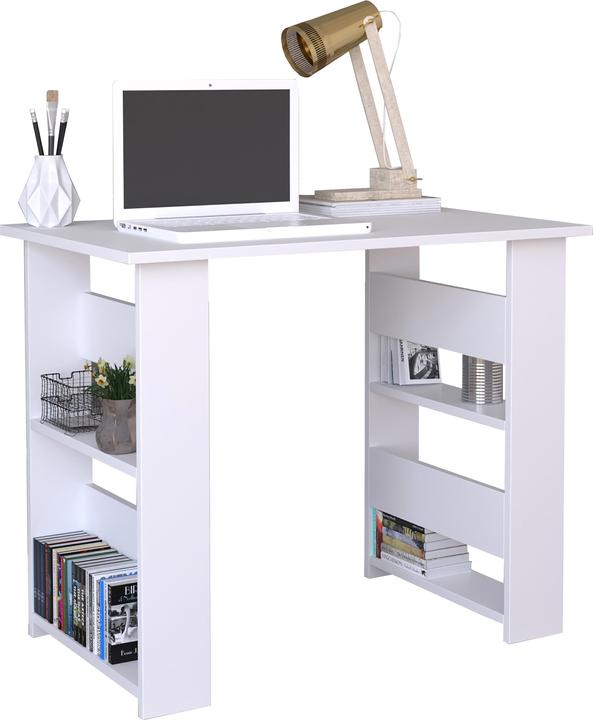 Immagine prodotto VCM Scrivania in legno Tavolo da computer Scrivania da lavoro Tavolo da ufficio Efilo (90 x 56 x 74 cm)