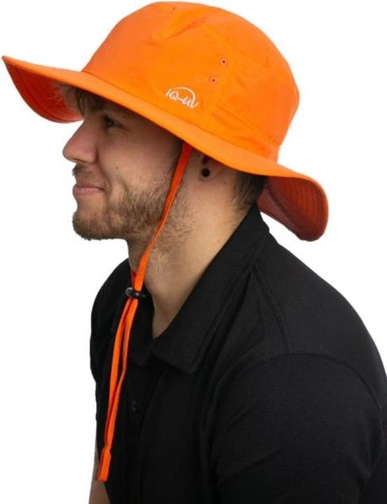 Actual product image IQ-UV UV protection sun hat recycled orange (1 pc)