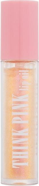 Actual product image Dermacol Think Pink Lip Oil - Nourishing Lip Oil With Ultra Sparkle 4 Ml (4 ml)