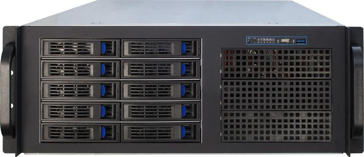 Produktbild Intertech IPC 4U-4410 48,3cm 19Zoll 4HE Storage Rackmount-Gehaeuse 3x 5,25Zoll ext. 10x 2,5Zoll o. 3,5Zoll... (USB 3.0)