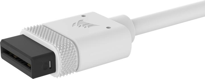 Actual product image Corsair iCUE LINK Cable 600mm with Straight connectors, White