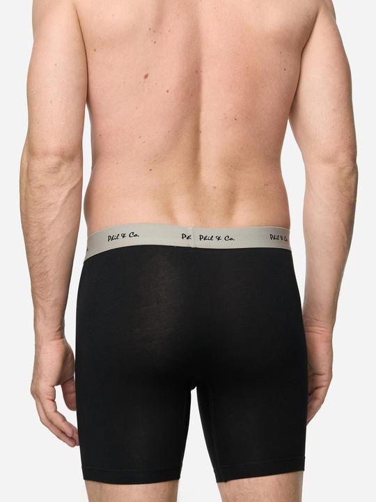 Immagine prodotto Phil & Co. Berlin Pantaloni retrò in jersey Boxer lunghi (M, confezione da 3)