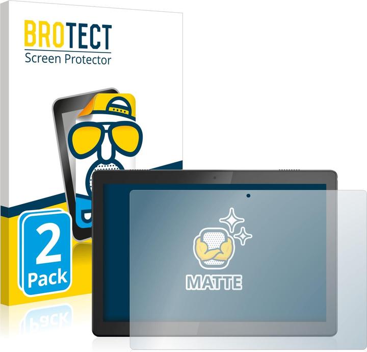 Actual product image BROTECT Anti-glare screen protector matt (2 Piece, Tab M10 TB-X505L)