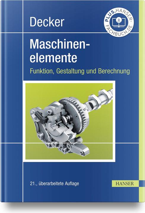 Produktbild Decker Maschinenelemente (Deutsch, Karl-Heinz Decker, Karlheinz Kabus, 2023)