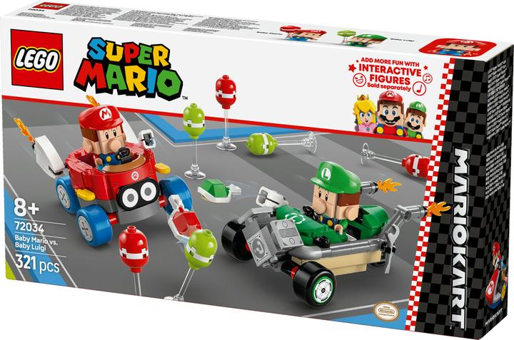 Produktbild LEGO Mario Kart - Baby Mario vs. Baby Luigi (72034, LEGO Super Mario)