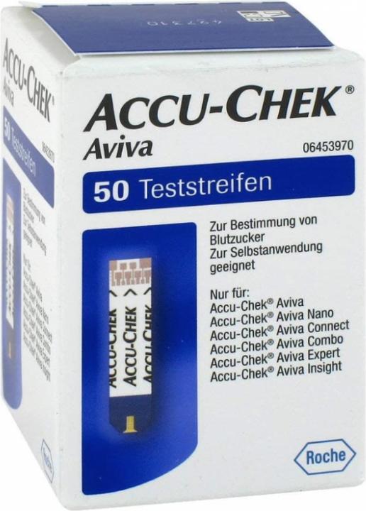 Produktbild Accu-Chek PI-APS) Aviva Teststreifen (50 Stk) (Teststreifen)