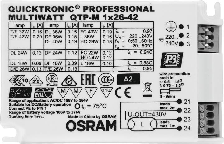 Produktbild Osram Quicktronic Multiwatt