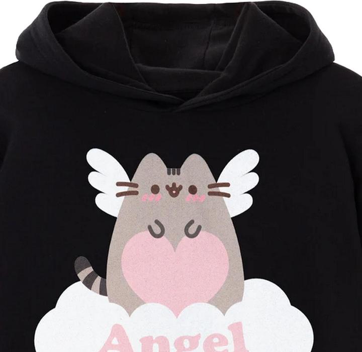 Actual product image Pusheen Womens/Ladies Angel Wings Hoodie (S)