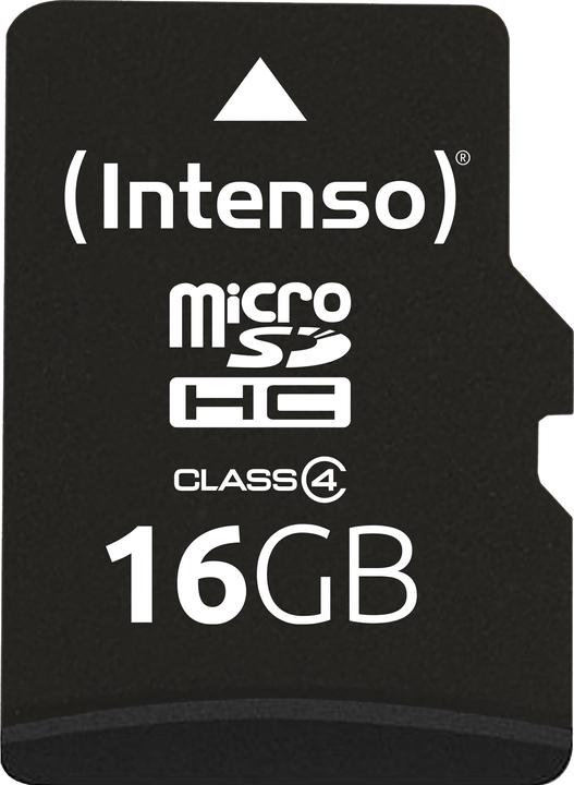 Produktbild Intenso Flash (16 GB, microSDHC)