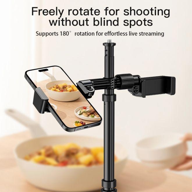 Actual product image Old Shark Foldable 14 inch LED video lighting photo selfie light kit with tripod (Video light)