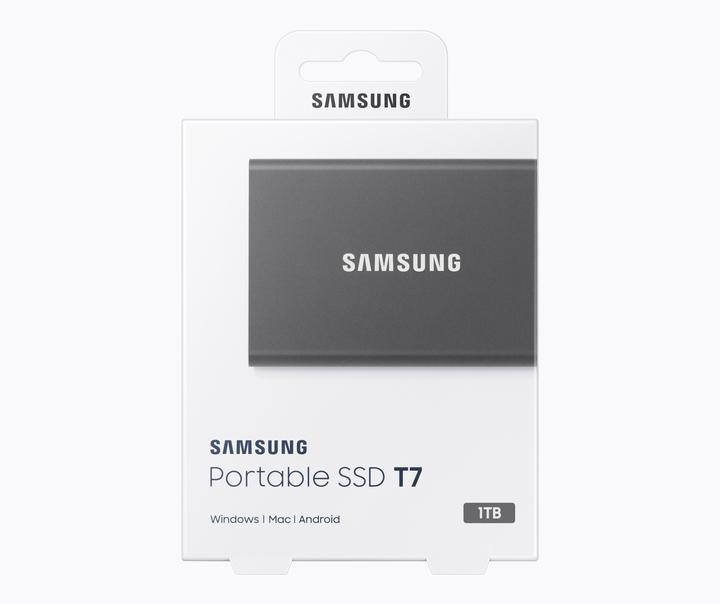Produktbild Samsung Portable T7 Titan Grey (1000 GB)