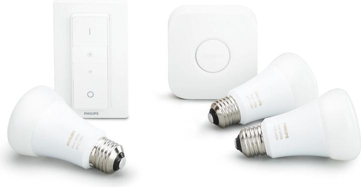 Actual product image Philips Hue White & Color Ambiance Starter Set (E27, 10 W, 806 lm, 5 x, G)
